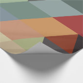 Geometrische patronen | Multicolordriehoeken Cadeaupapier (Hoek)