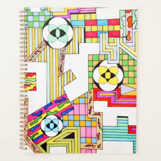 Geometrische patronen planner (Voorkant)
