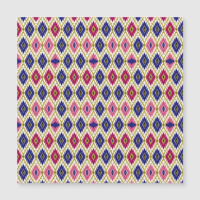 Geometrische patronen: Traditionele Textiel Illust (Voorkant)