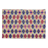 Geometrische patronen: Traditionele Textiel Illust Kussensloop (Achterkant)