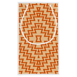 Geometrische patroon behang Gift Bag Klein Cadeauzakje