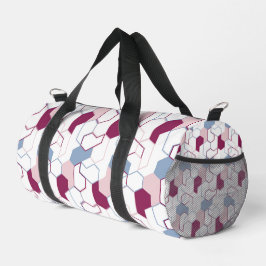 Geometrische patroon Duffel Bag Plunjezak