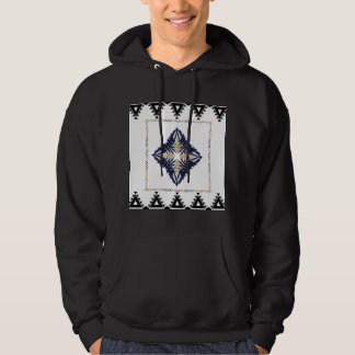 Geometrische patroon hoodie