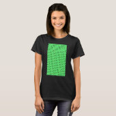 GEOMETRISCHE PATROON MINT GROEN VAN 1980 MET KLEIN T-SHIRT (Voorkant volledig)