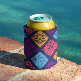 Geometrische patroon multicolor schuimschuim-Koelb Blikjeskoeler