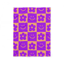 Geometrische patroon retro kleuren 70s