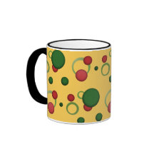 Geometrische Patroon Stippen Cirkels op elke kleur