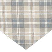 Geometrische Patroon Tafel Runner in Zachte Neutra Lange Tafelloper (Hoek)