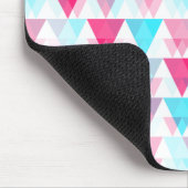 Geometrische Patroon van de Driehoeken van Aqua Muismat (Hoek)