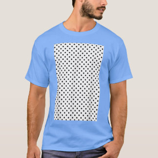 GEOMETRISCHE PATROON WHITE VAN 1980 MET KLEINE POL T-SHIRT