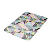 Geometrische patroonbadmatten badmat (Gekanteld)