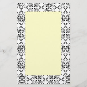 Geometrische patroonbakkerij briefpapier