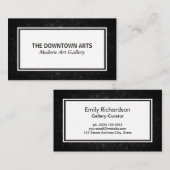 Geometrische patroongrenzen visitekaartje (Voorkant / Achterkant)