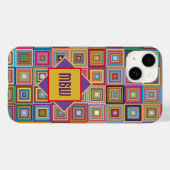 Geometrische patrooniPhone Case-Mate iPhone Case (Achterkant (horizontaal))