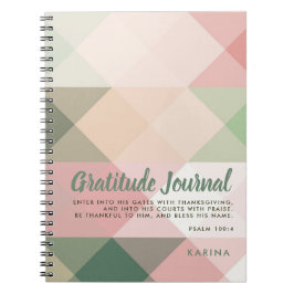 Geometrische patroonscriptscriptweergave notitieboek