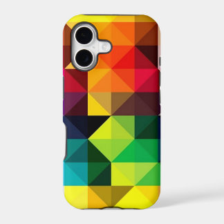 Geometrische patroonvector kleurige iPhone