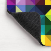 Geometrische patroonvector kleurige mousepad muismat (Hoek)