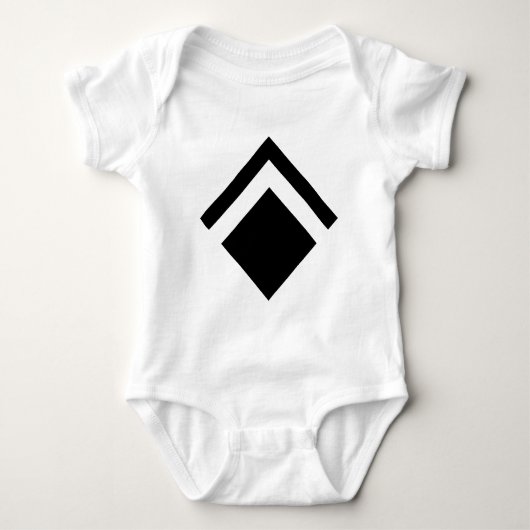 Geometrische Pijl 01 Romper (Voorkant)