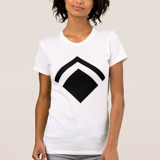 Geometrische Pijl 01 T-shirt (Voorkant)