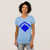 Geometrische Pijl 01 T-shirt (Voorkant volledig)