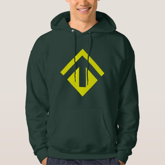 Geometrische Pijl 02 Hoodie (Voorkant)