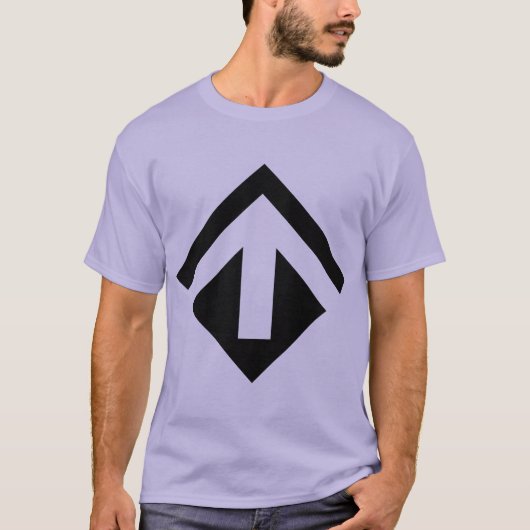 Geometrische Pijl 02 T-shirt (Voorkant)