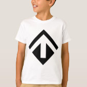 Geometrische Pijl 02 T-shirt (Voorkant)