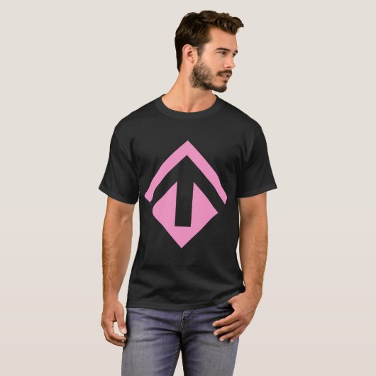 Geometrische Pijl 03 T-shirt (Voorkant volledig)