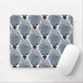 Geometrische pinguïn Huddle Print Muismat (Met muis)