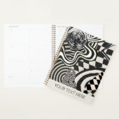 Geometrische planner abstract moderne eenvoudige t (Display)