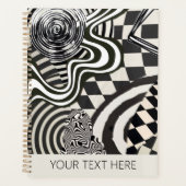 Geometrische planner abstract moderne eenvoudige t (Voorkant)