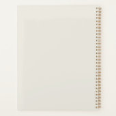 Geometrische planner abstract moderne eenvoudige t (Achterkant)