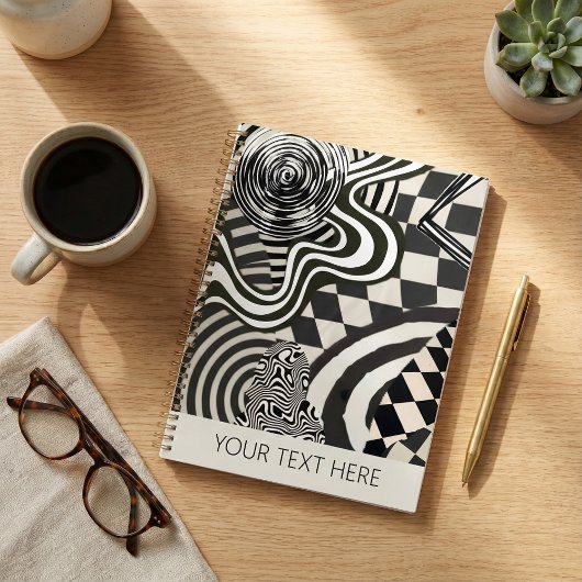 Geometrische planner abstract moderne eenvoudige t