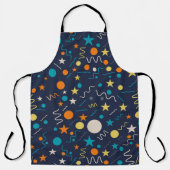 Geometrische plash schort (Voorkant)