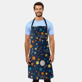 Geometrische plash schort (Gedragen)