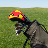 Geometrische Pleasure Golfheadcover (Insitu)