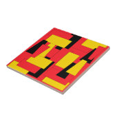 Geometrische Pleasure Tegeltje (Zijkant)