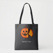 Geometrische Pompoentas Tote Bag (Voorkant)