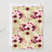 Geometrische Pop Fizz Clink Bachelorette Party Inv Kaart (Achterkant)