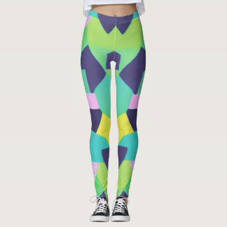 Geometrische Pop kunst Leggings