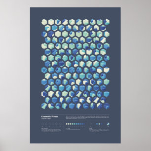 Geometrische Primes - Collectie 1, Serie 2 Poster