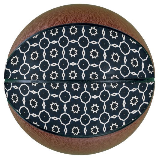 Geometrische print basketbal (Voorkant)