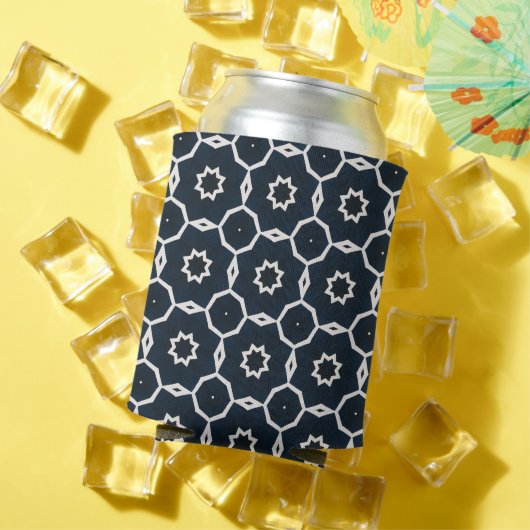 Geometrische print blikjeskoeler (Insitu Zomer)