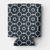 Geometrische print blikjeskoeler (Voorkant)