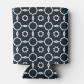 Geometrische print blikjeskoeler (Achterkant)