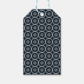 Geometrische print cadeaulabel (Voorkant)