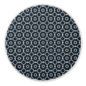 Geometrische print keramische knop (Voorkant)