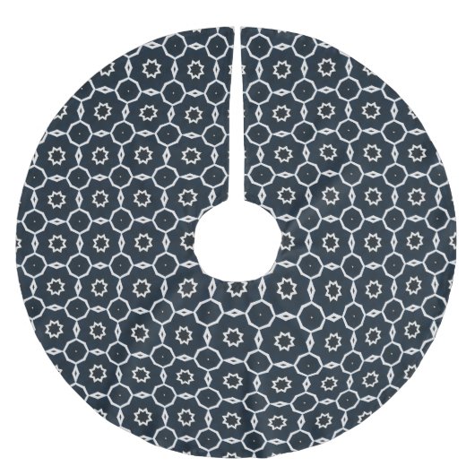 Geometrische print kerstboom rok (Voorkant)