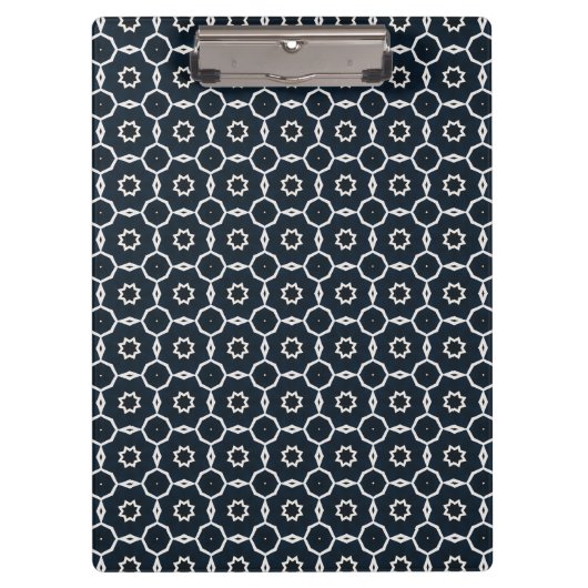 Geometrische print klembord (Voorkant)