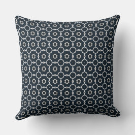 Geometrische print kussen